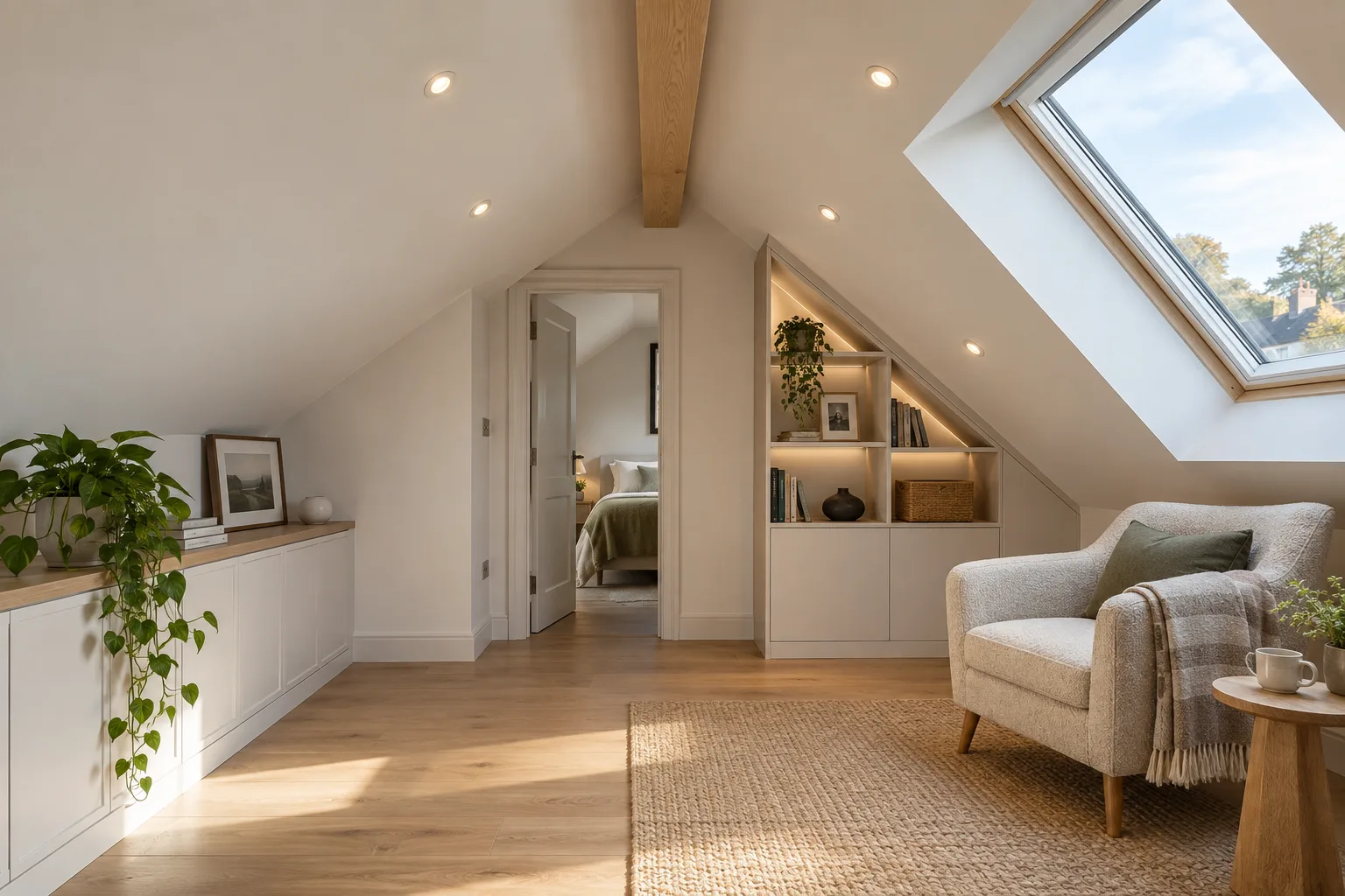 AI concept: attic conversion
